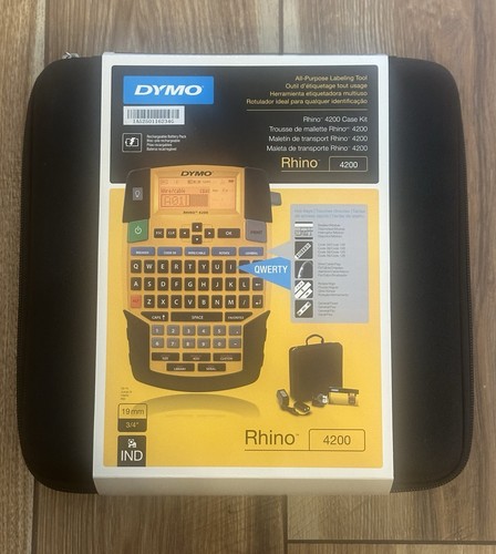 New dymo rhino 4200 case - rhino,